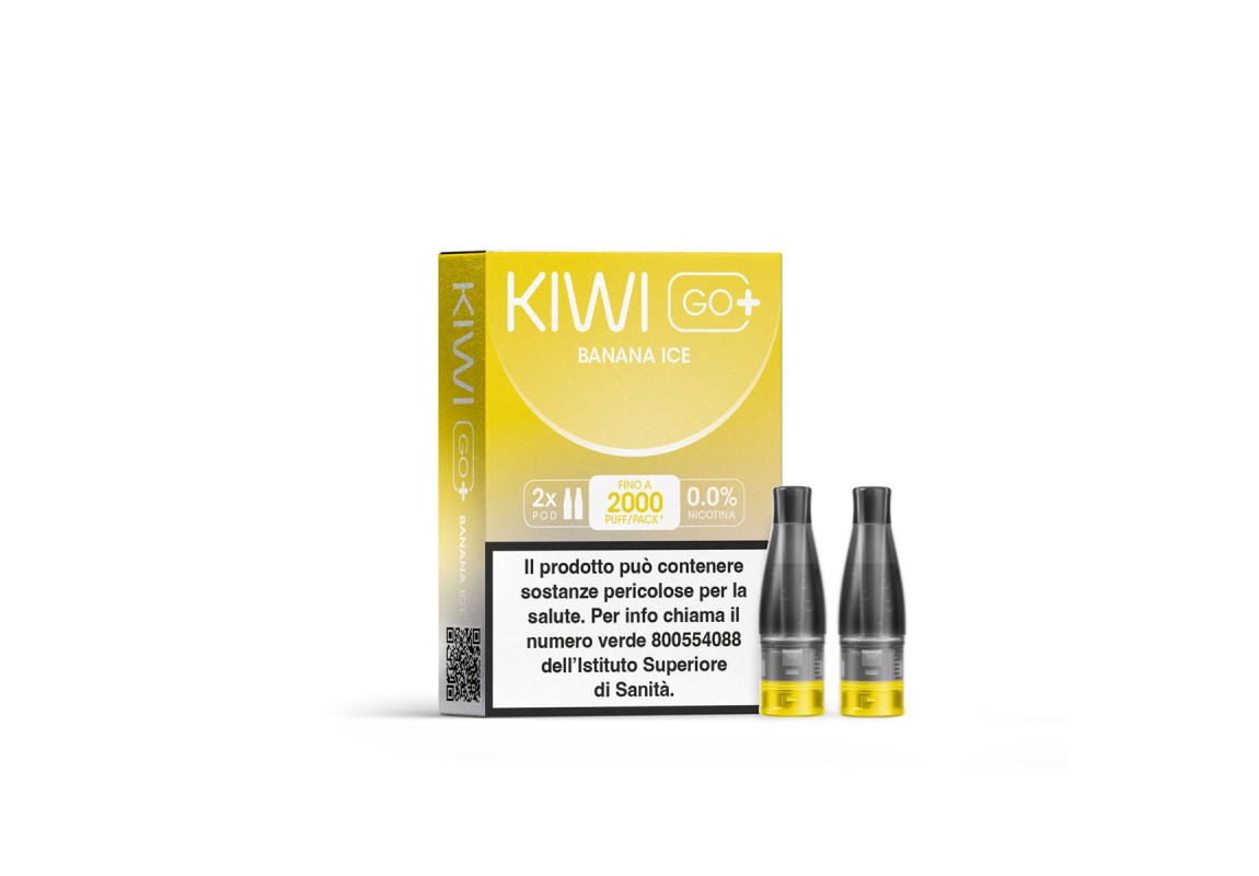 Kiwi Go Plus Pod Banana Ice Kiwi Vapor