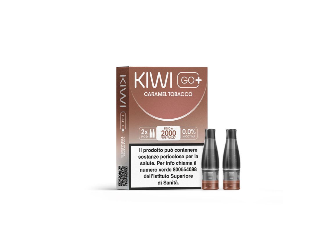 Kiwi Go Plus Pod - Caramel Tobacco