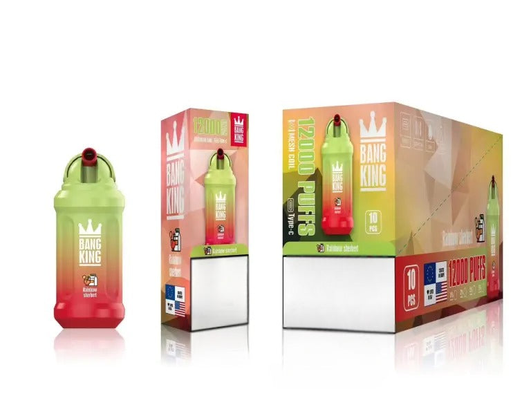 Puff Bang King 12000 Puffs - Rainbow Sherbert Gusto