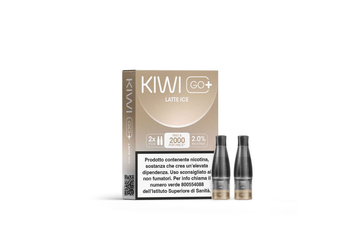 Kiwi Go Plus Pod Latte Ice Gusto Sigarette Elettroniche