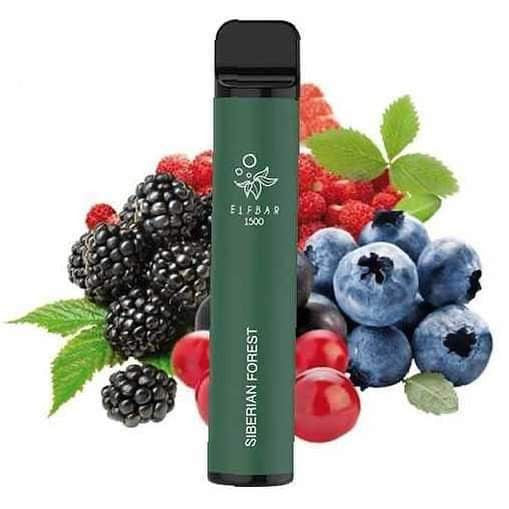 Elf Bar 1500 Puffs Siberian Forest Monouso Sigaretta Elettronica