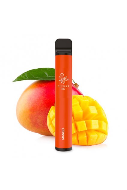 Vape Monouso Elf Bar 600 Mango Flavor (2%)