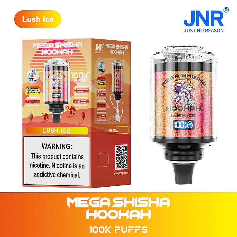 JNR Puff 100000 Tiri Sigaretta Elettronica Usa e Getta - Lush Ice