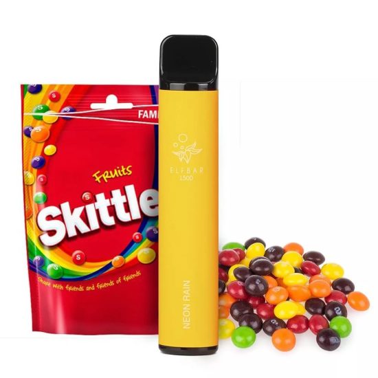 ELF Bar 1500 Puffs Neon Rain Sigarette Elettroniche Usa e Getta