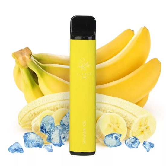 Elf Bar 1500 Puffs Dispositivo a capsula monouso - Banana Ice