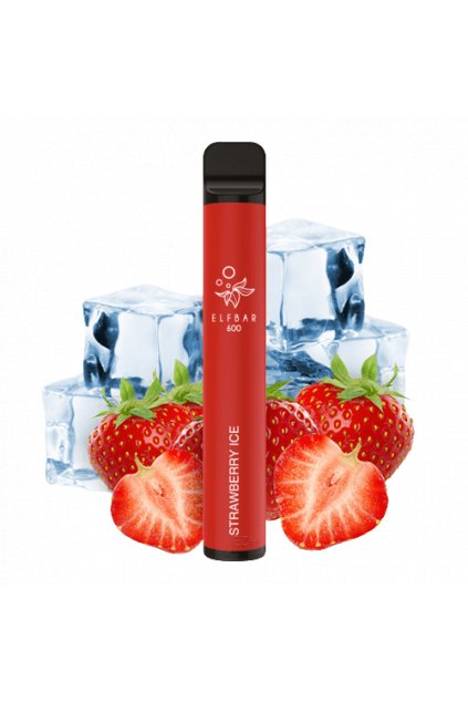 Strawberry Ice Elf Bar 600 Sigaretta Elettronica Monouso