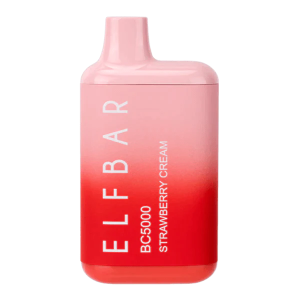 Elf Bar BC5000 Puff 5000 Tiri Strawberry Cream Vape Monouso