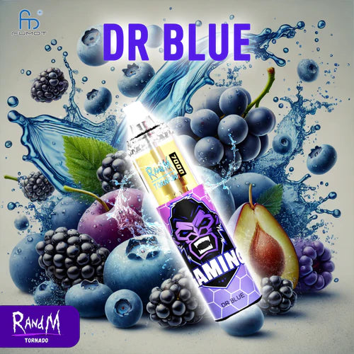 Tornado 7000 Puff Vape Monouso DR Blue Aroma with Nicotina