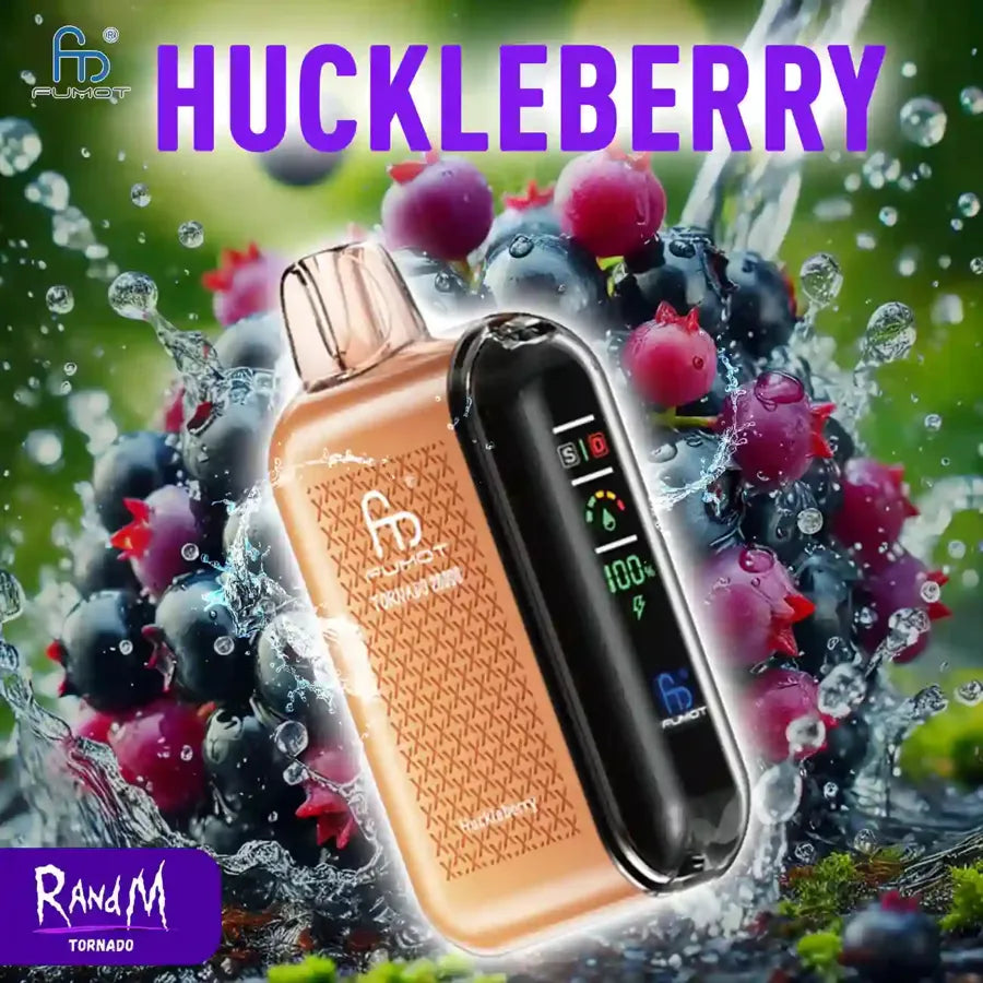 Randm Tornado 20000 Puffs Vape Monouso - Huckleberry
