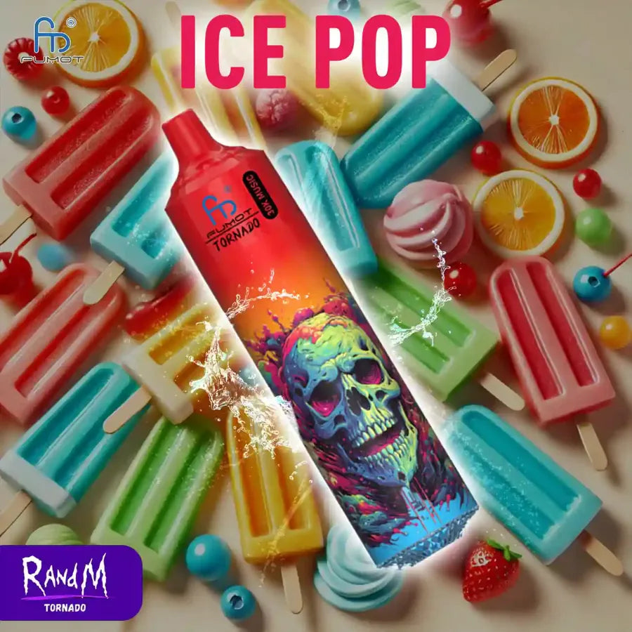 Randm 30000 Puffs 30K Tiri Ice PoP Gusto Sigaretta Elettronica Monouso