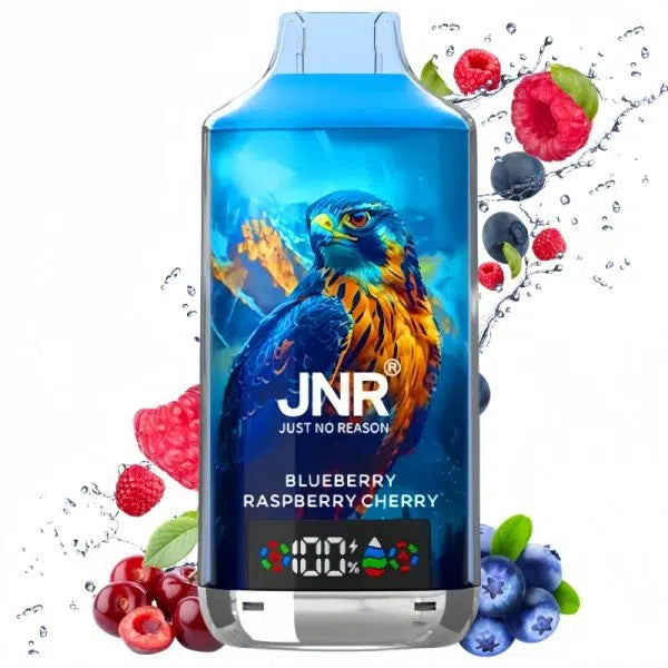JNR Falcon-X 18K Puffs Vape Monouso Blueberry Raspberry Cherry