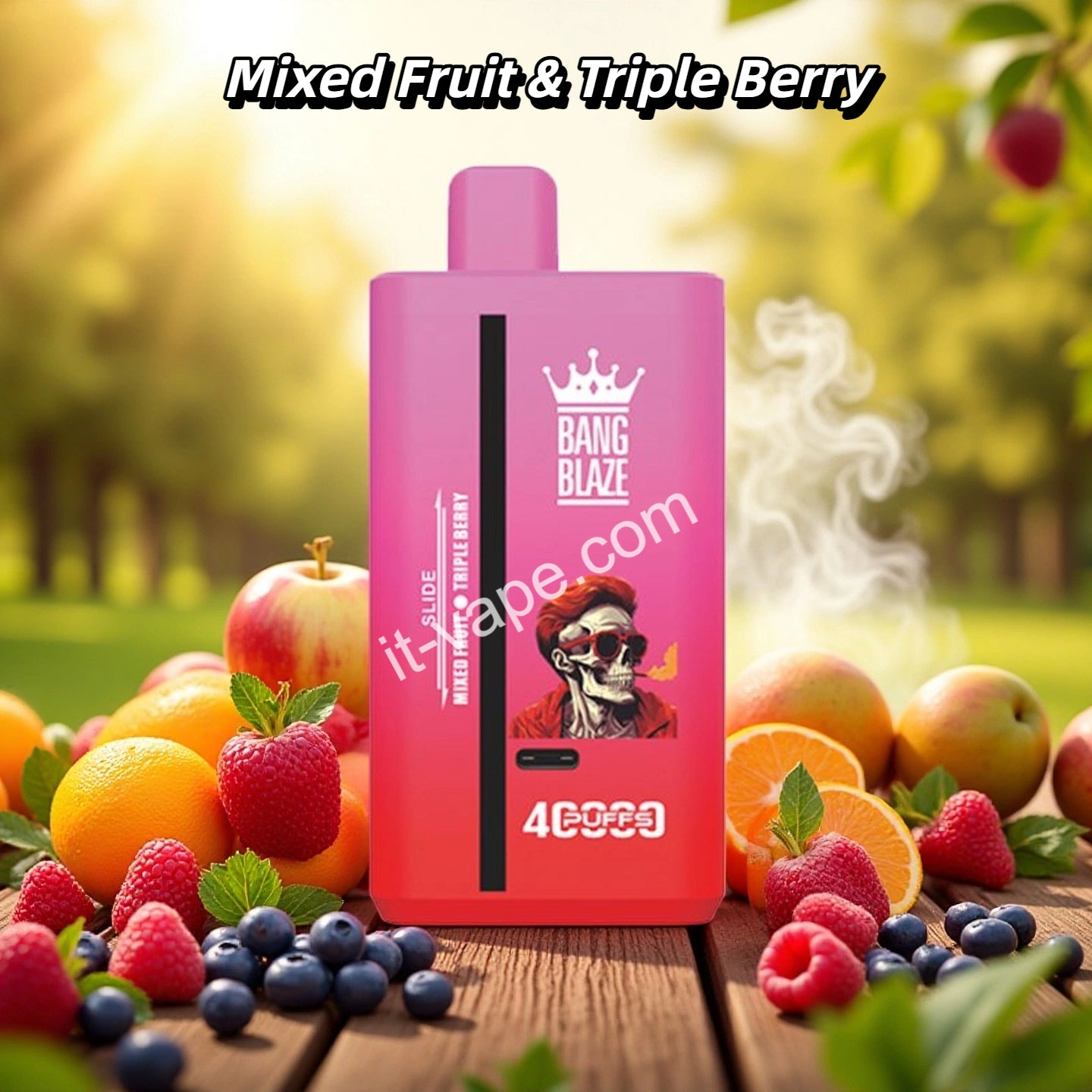 Mixed Fruit & Triple Berry Puff 40K Puffs Bang Blaze