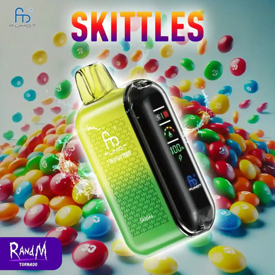 Puff 20000 Tiri Liquido Sigaretta Elettronica Usa e Getta - Skittles Gusti 20K Big Puffs