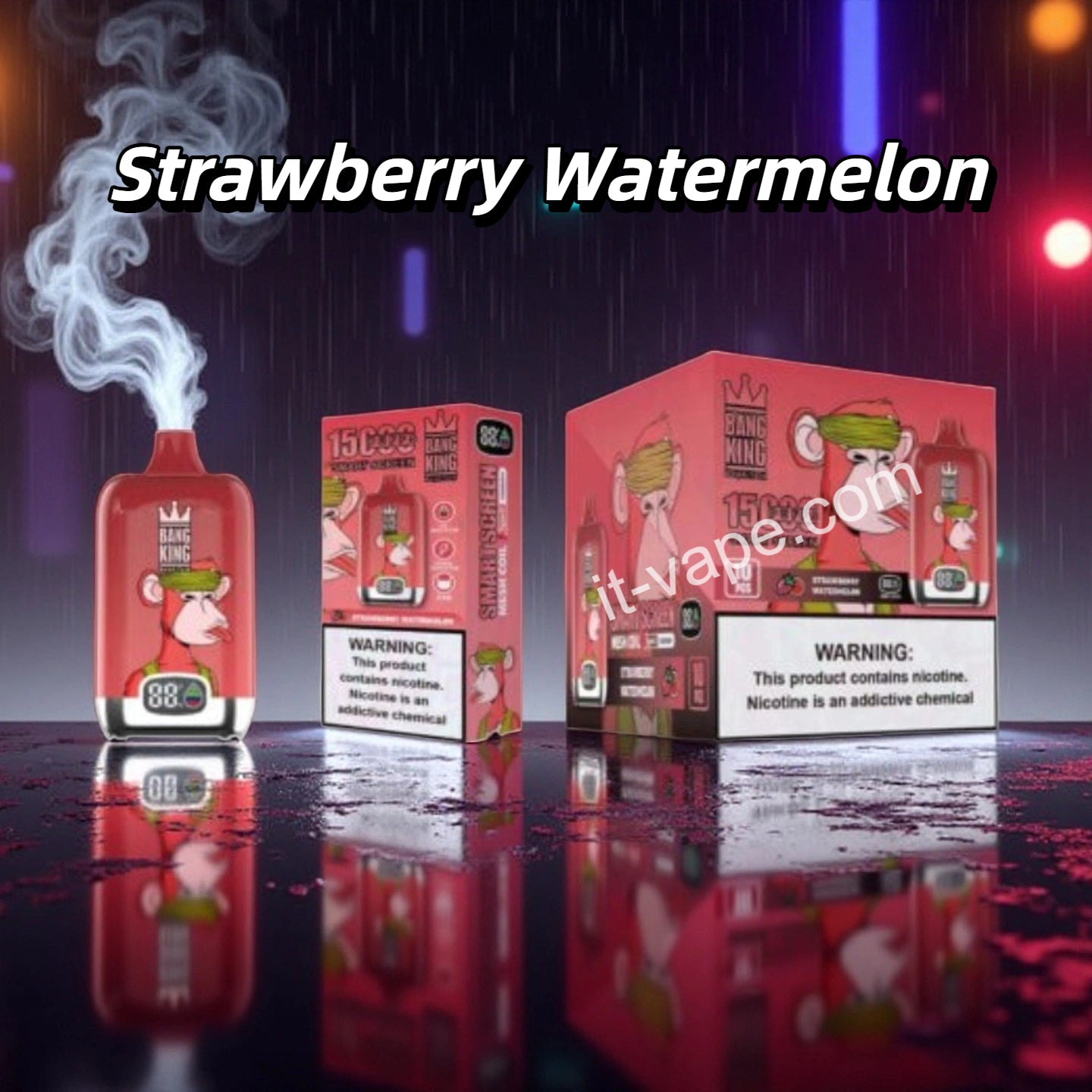 Strawberry Watermelon Puff Bang King 15K