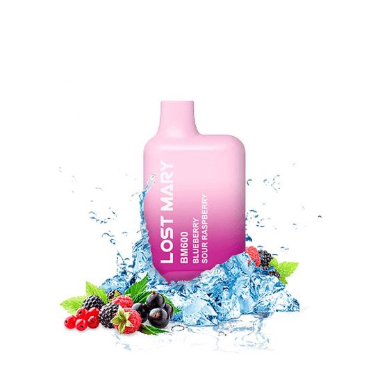 Lost Mary BM600 Blueberry Sour Raspberry Elf Bar Monouso Vape