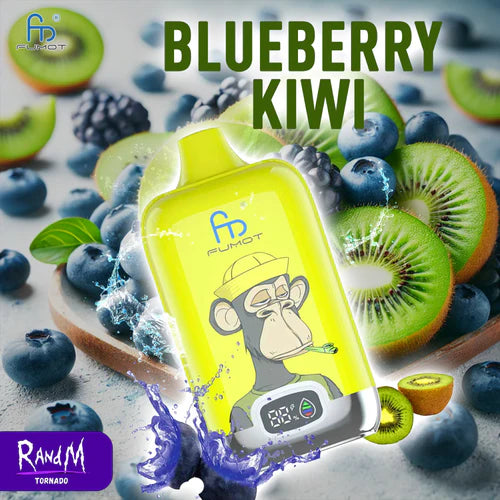Blueberry Kiwi - 2% Nicotina Puff 12000 Tiri Sigaretta Elettronica Monouso