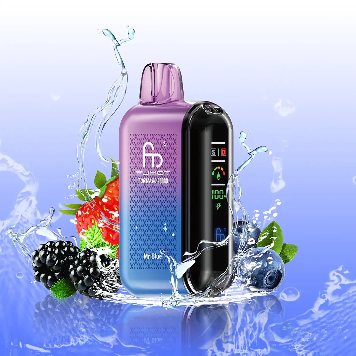 Randm Tornado 20000 Puffs Monouso Vape Shop Online - Mr. Blue Gusto Puff Usa e Getta