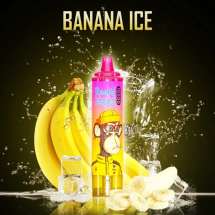 Fumot Randm Tornado 15K Puffs 15000 Tiri Banana Ice Sigarette Elettroniche Usa e Getta
