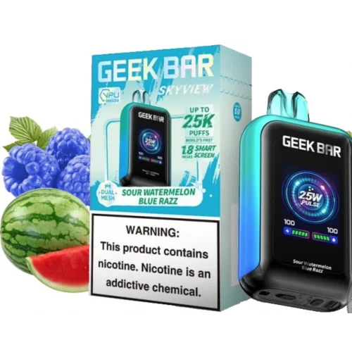 Geek Bar Skyview Sour Watermelon Blue Razz Sigaretta Elettronica Usa e Getta