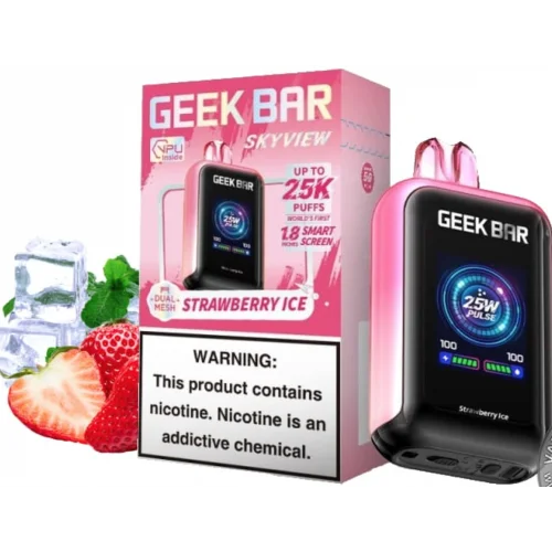 Geek Bar SkyView Strawberry Ice Sigaretta Elettronica Usa e Getta
