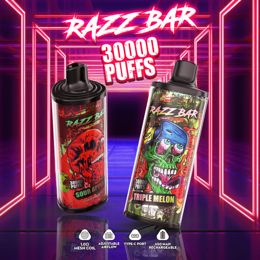 Razz Bar 30000 Cigarettes électroniques jetables