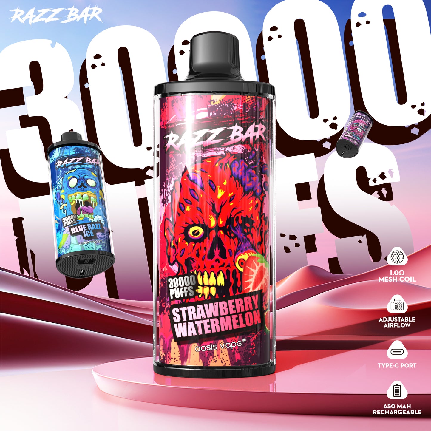 Razz Bar 30000 Cigarettes électroniques jetables