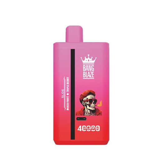 Mixed Fruit & Triple Berry Double Flavors Bang Blaze 40K Puff 40000 Tiri Vape Usa e Getta