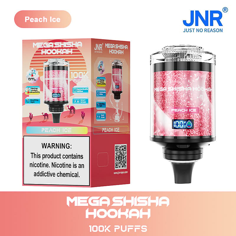 JNR 100K Puffs Sigarette Elettroniche Usa e Getta - Peach Ice