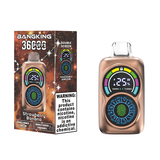 Strawberry Banana - Puff 36000 Tiri Sigarette Elettroniche Usa e Getta
