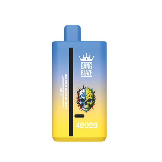 Bang Blaze 40K Puff Doppio Aroma Sigaretta Elettronica Usa e Getta with 40 ml Liquido