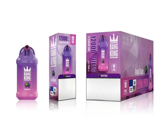 Royal Grape - Puff 12000 Tiri Sigaretta Elettronica Usa e Getta