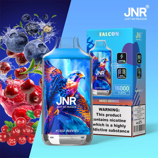 Mixed Berries Sigarette Elettroniche Monouso - JNR Vape Falcon 16000 Puff