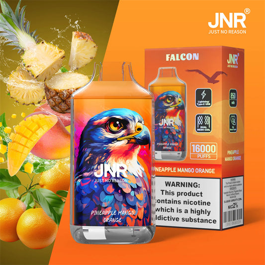 Puff 16000 Tiri Sigaretta Elettronica Monouso Pineapple Mango Orange