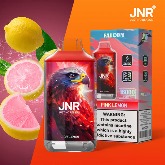 JNR Falcon 16000 Puff Sigaretta Elettronica Usa e Getta Pink Lemon