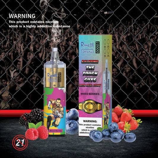 Tornado 10000 Puffs Mixed Berries Gusto Sigarette Elettroniche Monouso