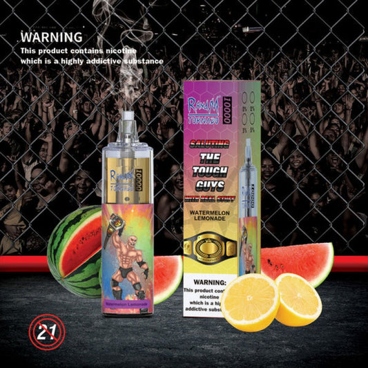 Puff 10000 Tiri Sigaretta Elettronica Monouso - Watermelon Lemonade