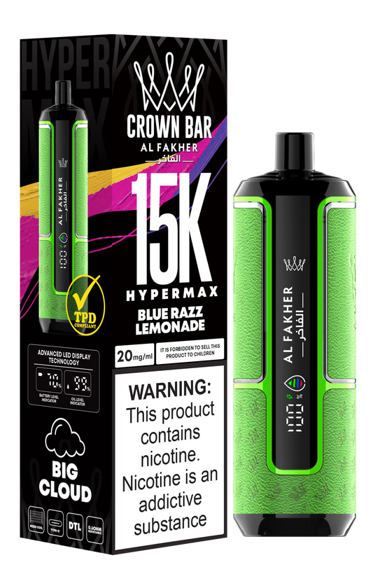 Puff 15000 Tiri Vape Monouso - Blue Razz Lemonade Gusto