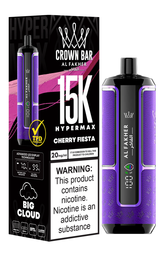 Cherry Fiesta - Puff 15000 Tiri Sigaretta Elettronica Usa e Getta