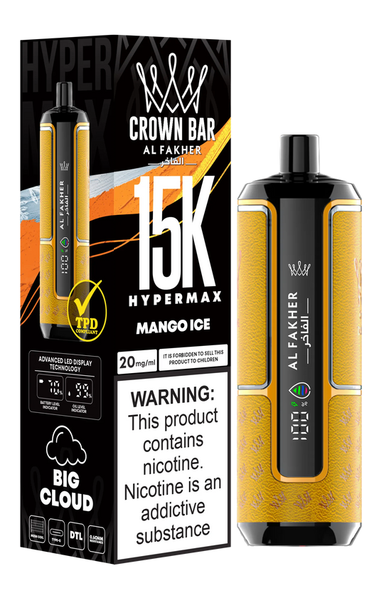 Prezzo Puff 15K Puffs Vape Monouso Mango Ice Gusto