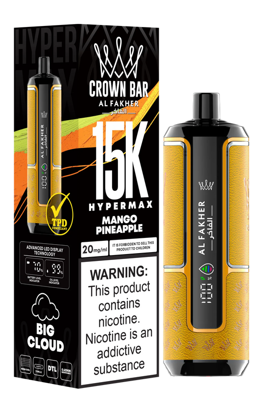 Vape Usa e Getta Mango Pineapple Gusto Puff 15000 Tiri