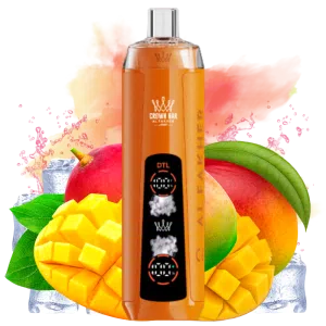 Al Fakher Crown Bar 8000 Crystal 8K Puffs Vape Monouso Dual Mode - Cool Mango Gusto