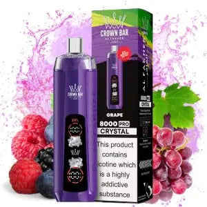 Prezzo Puff 8000 Tiri Sigaretta Elettronica Usa e Getta - Grape Berry Gusto
