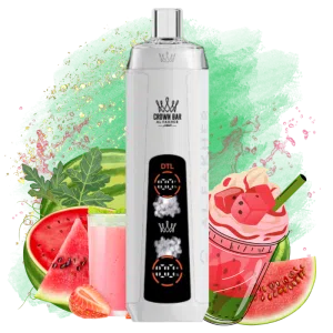 Al Fakher Crown Bar Crystal 8000 Puffs Lush Ice Gusto Sigaretta Elettronica Usa e Getta