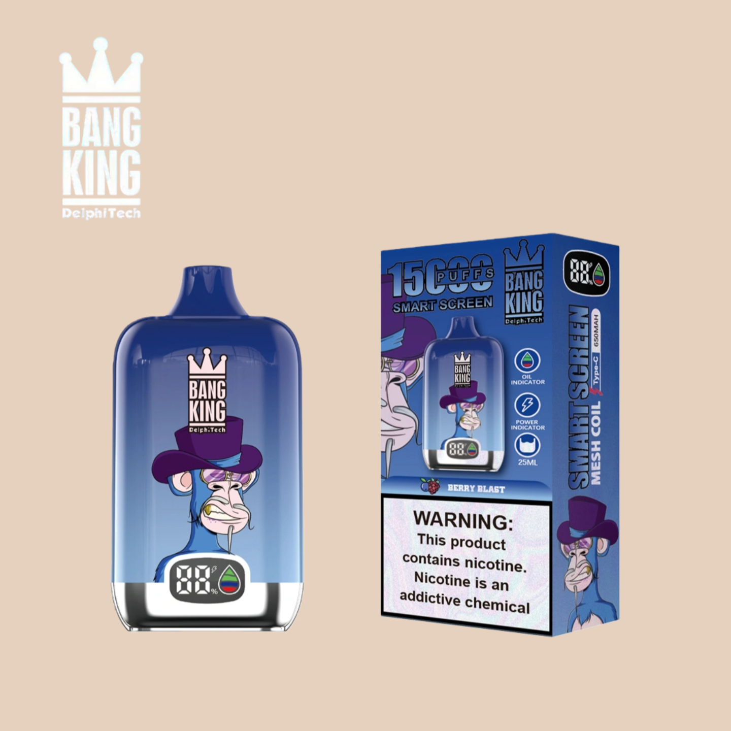 Bang King 15000 Berry Burst Sigaretta Elettronica