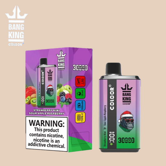 Strawberry Kiwi & Sour Apple Raspberry Bang King Puff 30000