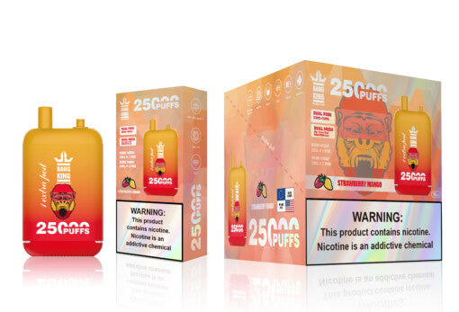 Bang King Puff 25000 Tiri Sigaretta Elettronica - Strawberry Mango