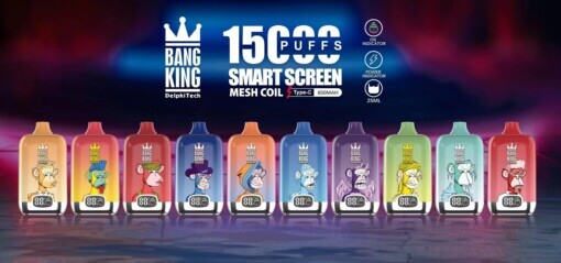 Bang King Digital Box 15000 Puff Monouso Vape - Troiple Fruit