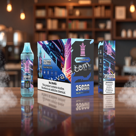 Blue Razz Ice Bang King 35000