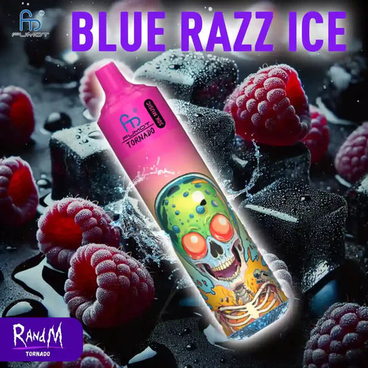Fumot Vape Puff 30000 Tiri Sigarette Elettroniche Monouso - Blue Razz Ice