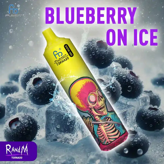 Puff 30K Taff Randm 30000 Puffs Vape Monouso Blueberry On Ice Gusto with Display LED